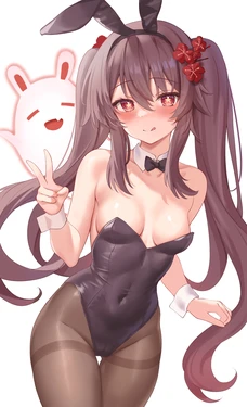 [hayasaka] Hu Tao "Bunny Girl" (Genshin Impact)