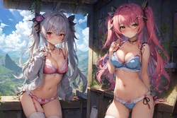 はまの みなめ＠下着的插图 - pixiv [AI Generated]