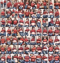 Weight gain PhrozenFA, compilation [AI Generated]