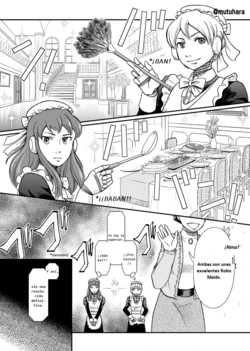 [Mutuhara Mirai] La historia de rivalidad entre dos Robo Maids [Spanish]