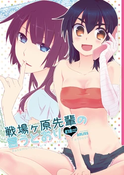 (COMIC1☆6) [ABLISS (Mei)] Senjougahara Senpai no Iutoori (Bakemonogatari) [Sample]