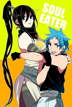 Tsubaki x Black Star (Soul Eater)