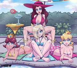 [BromoJumbo] Mario Gals Pinups