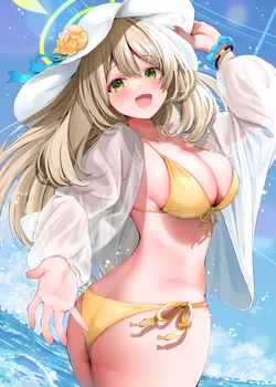 [Narushima Kanna] Mizugi demo Warui Ko Nonomi | 수영복으로도 나쁜 아이 노노미 (Blue Archive) [Korean]