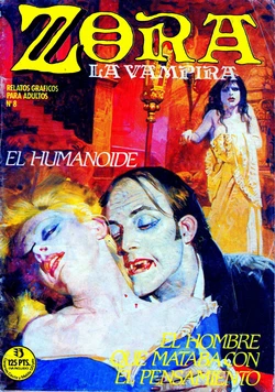 Zora la vampira n.8 - El humanoide & El hombre que mataba con el pensamiento [Spanish]