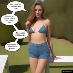 Jenny at the gardenParty