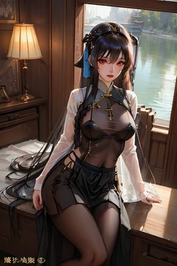 silk stockings [AI Generated]