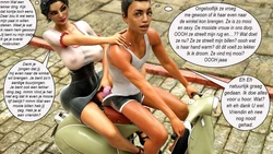 Internet Comics - Overmeesterd door de buurvrouw (Dutch)