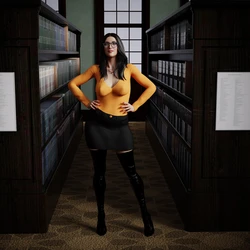 3D PORN COMIC - The Librarian was a Witch (Textless)