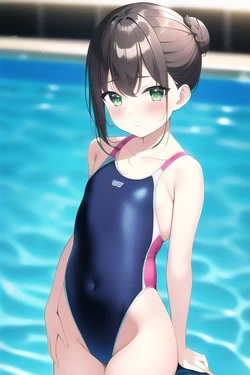 Competition Swimsuit Girls (AI Generated)