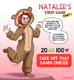 [Lech Lewds] Natalie's Strip Game