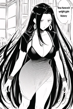 Boa Hancock Weight Gain - HirumaDiabe - Patreon - DeviantArt - (Ongoing) [AI Generated]
