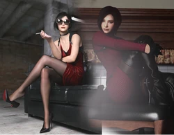 (WICKED) Ada Wong - Foot Fetish