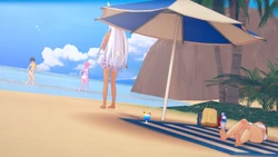 (GeaGts) My Hero Academia Giantess Beach