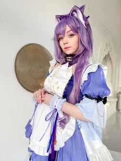 Caticornplay - Keqing Maid