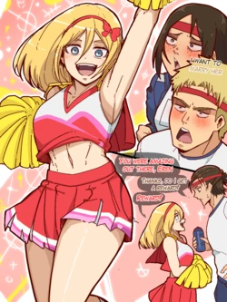 [Mark Gavatino] Cheerleader Christa ✽-(^▽^)/✽ (Attack On Titan)