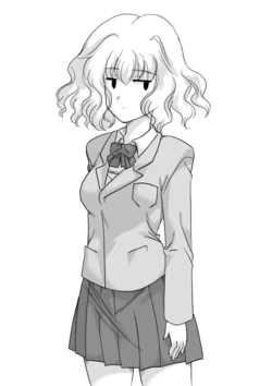 [Ribons Nights (Kyouno Aki)] Class no Jimi de Medatanai Onnanoko