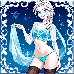 [El Robe] Elsa from Frozen (ai generated)
