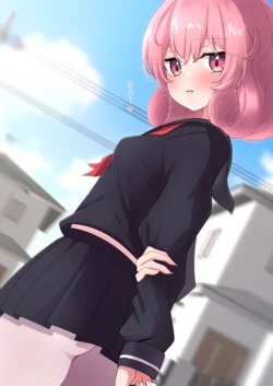 [うさぎ兎さめ] 貴方と一緒に登校しては男子の嫉妬を生む幼馴染ネネカさん＋差分4枚