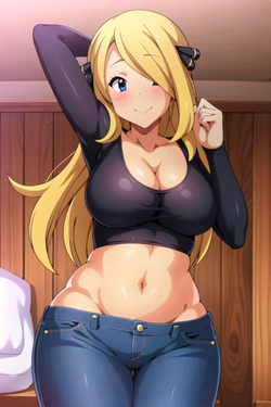 [AI Generated] Seraphim - Cynthia Jeans (Pixiv)