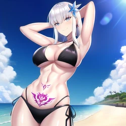 (AI Generated) Morgan Fay Bikini