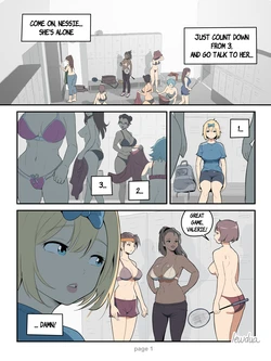 Lewdua - Locker Room - Nessie And Valerie (English)