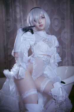 快乐的莲某人 Arika Ren 2B 白花嫁
