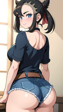 [AI Generated] Seraphim - Marnie Shorts (Pixiv)