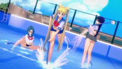 [Isis] Time to clean the pool! (Bishoujo Senshi Sailor Moon)
