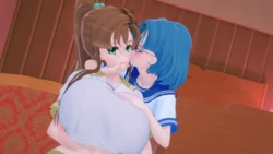 [Isis] AmiMako Cheek Kiss (Bishoujo Senshi Sailor Moon)