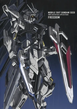 MOBILE SUIT GUNDAM SEED 20th anniversary official book FREEDOM