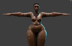 african woman