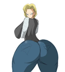 [ZDaddyEcchi] Android 18 Blacked (Dragon Ball Super)