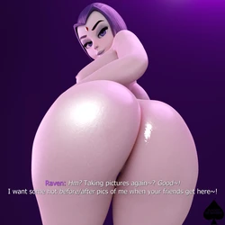 [BlackedByBlender] [3D] Raven Overwhelmed