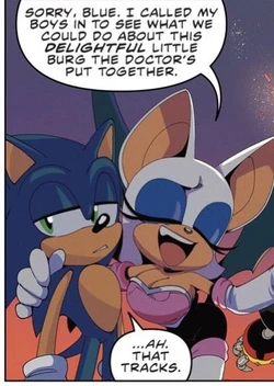 Sonic Rouge IDW 59 Redraw