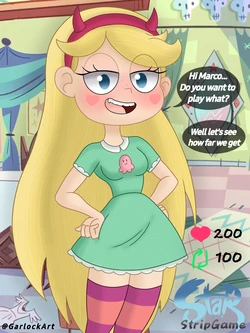 [GarlockArt] Star Butterfly Stripgame 1 & 2 (ongoing)