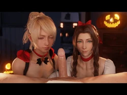 [Lazyprocrastinator] Lunafreya and Aerith (Final Fantasy)