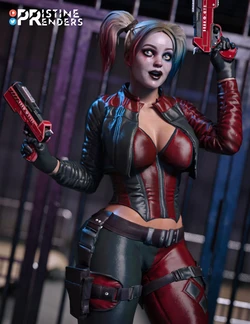 Pristinerenders - Harley Quinn Visits The Joker (Textless)