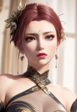 [AI Generated] 国漫女主 (雅菲，云韵，美杜莎，小白，寒千落)