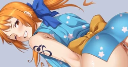 [Ao Banana] O-Nami-san Ryou Ana Nakadashi (One Piece)