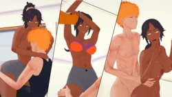 [hentaipuppeteer] Yoruichi's Pussy Gets Bleached (Bleach)