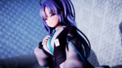 [mozuku48_] ユ〇カにやさしく抜いてもらう動画 [Animated] (Blue Archive)