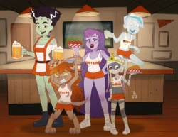 [PinchiVersus] Hooter's Ghouls (Scooby-Doo and the Ghoul School)