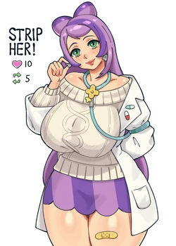 [ThirstForMilk] Nurse Miriam Strip Game (Pokemon Scarlet & Violet)