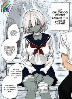 [Yakitomato] Zombie-kei Osananajimi-chan ni Sei no Jikkan o Oshierarechau Manga | A Manga About Teaching My Zombie Childhood Friend The Real Feeling of Sex [English] [Colorized] [Digital]