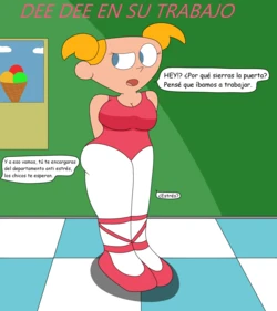 DEE DEE EN SU TRABAJO