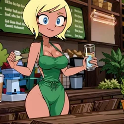 Powergirl (Teen Titans Go!) - Cats62 [AI Generated]