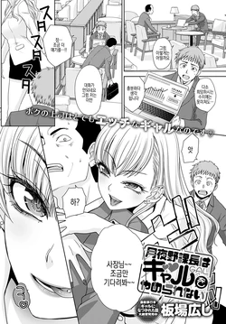 [Itaba Hiroshi] Tsukiyono Kachou wa Gal o yamerarenai | 츠키요노 과장은 갸루를 그만둘 수 없어 [Korean] [Digital]