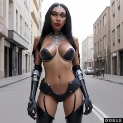 AI Cyborg Bitches coming to your town to bust your nuts [AI Generated]