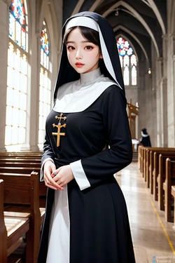 Yonimus - The Fall of the Nun (Textless) [AI Generated]